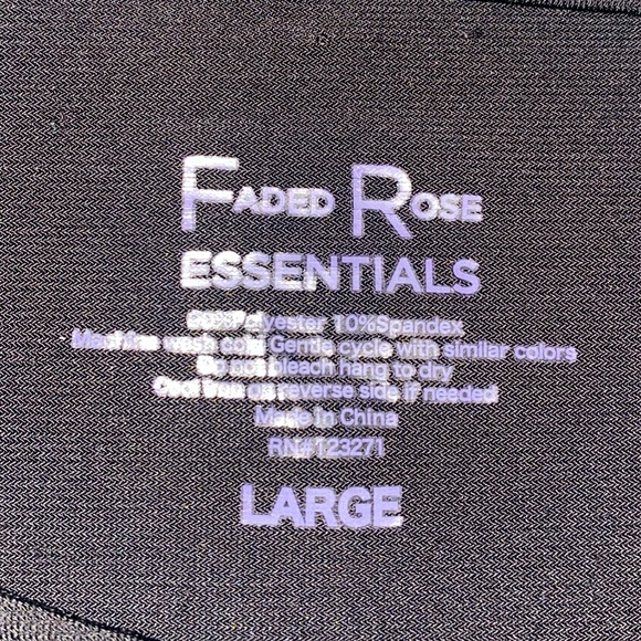 Faded Rose Essentials Size Large - Picture 2 of 3
